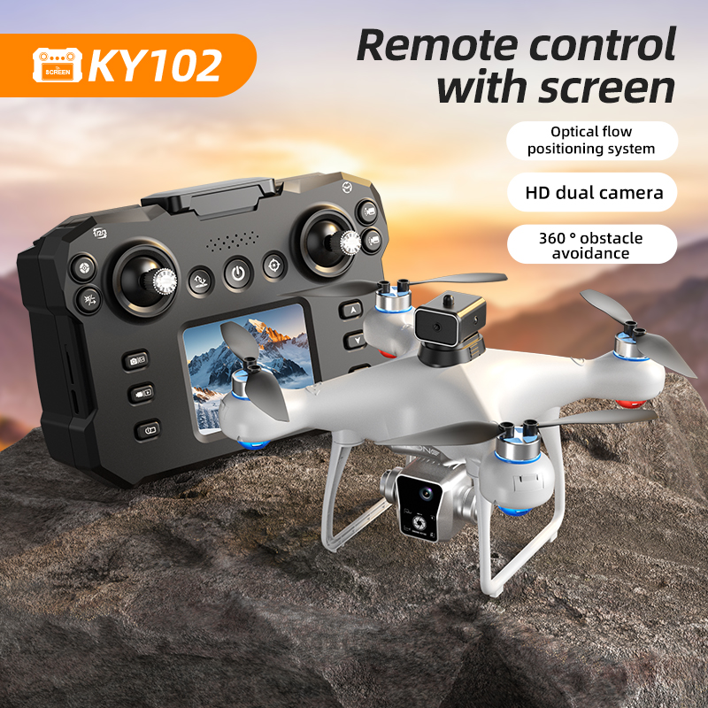 Drone Ky102 Rc - Brushless RC Drone Screen Control 5G