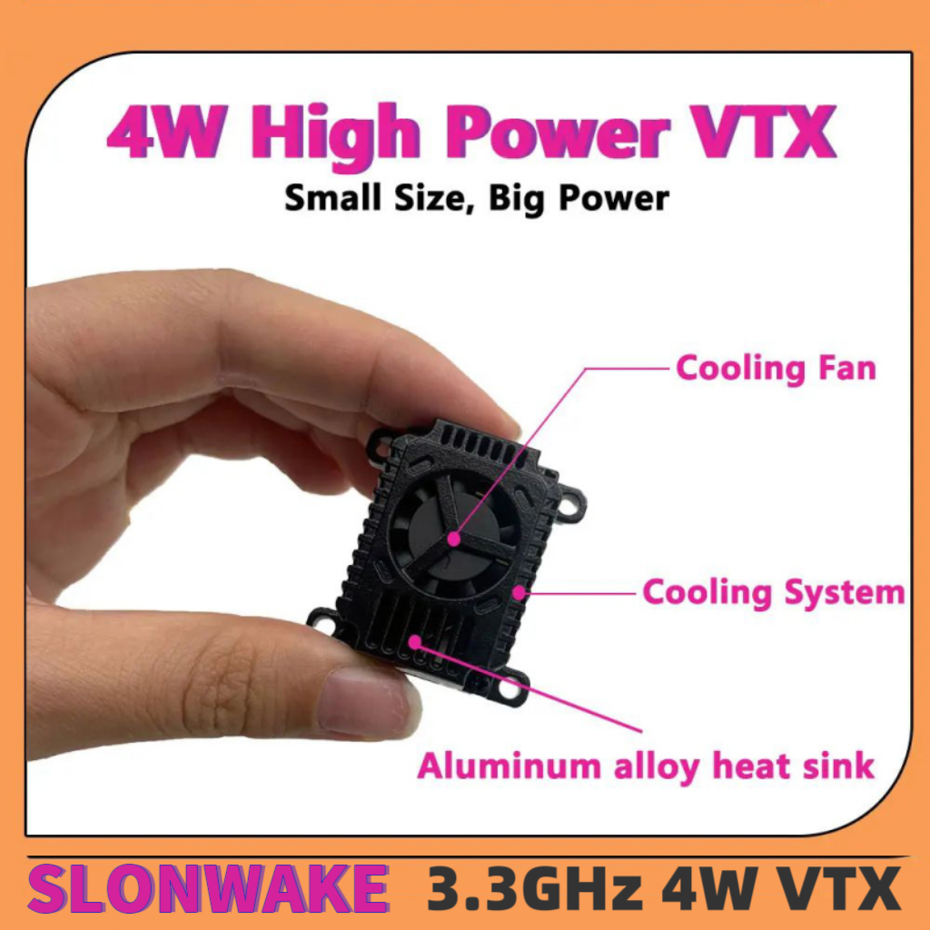 SLONWAKE FPV 3.3G 16CH 4000mW  - Drone Rc Receiver And Transmitter avis et prix