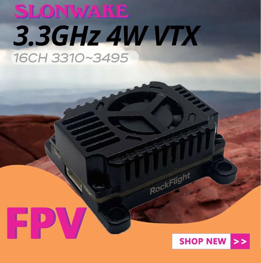 SLONWAKE FPV 3.3G 16CH 4000mW  - Drone Rc Receiver And Transmitter avis et prix