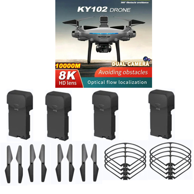 KY102 Drone Battery Propeller  - Drone Ky102 Rc avis et prix