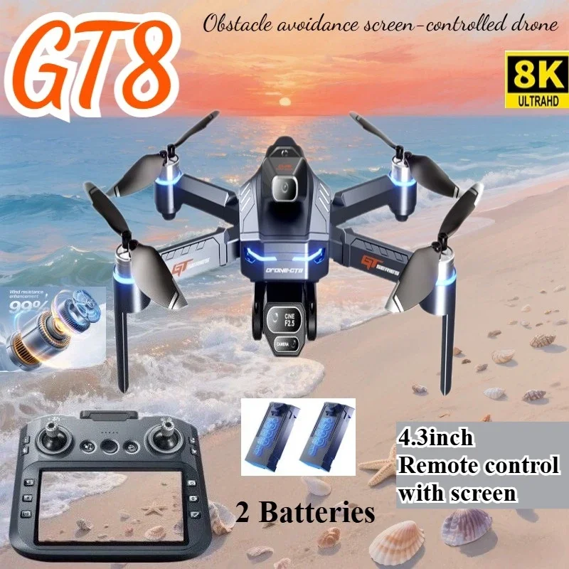 Drone 4K HD GT8 Camera Obstacl - Drone Top Rc avis et prix