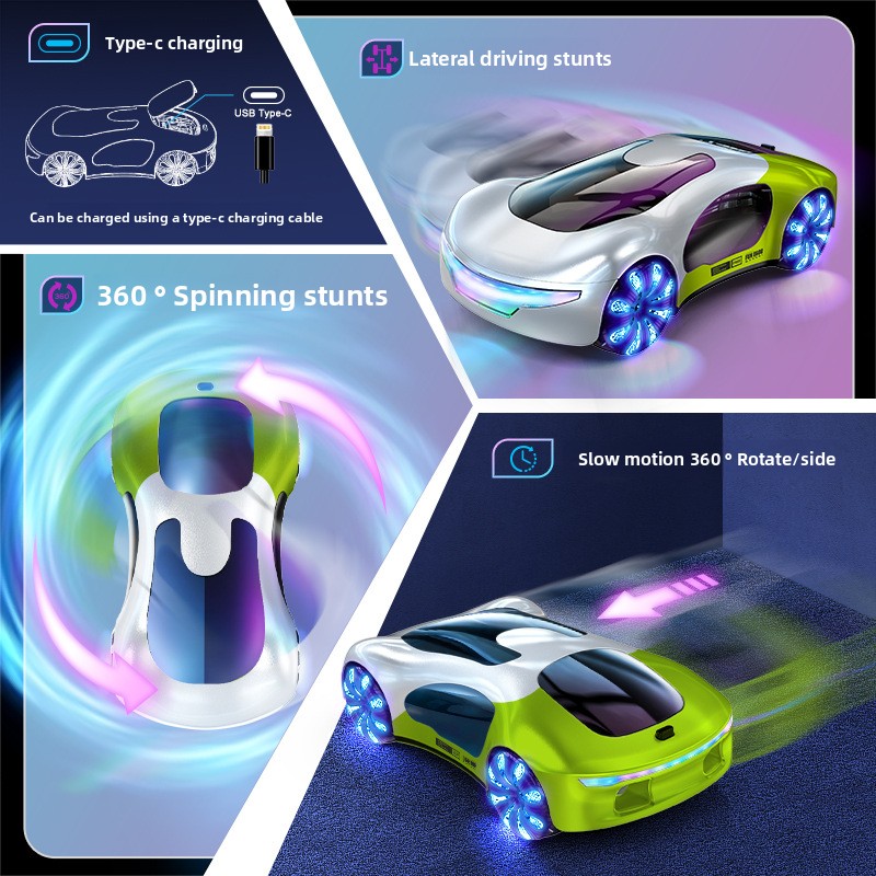 Magic Spray Music RC Stunt Car - Drone Lidi Rc avis et prix