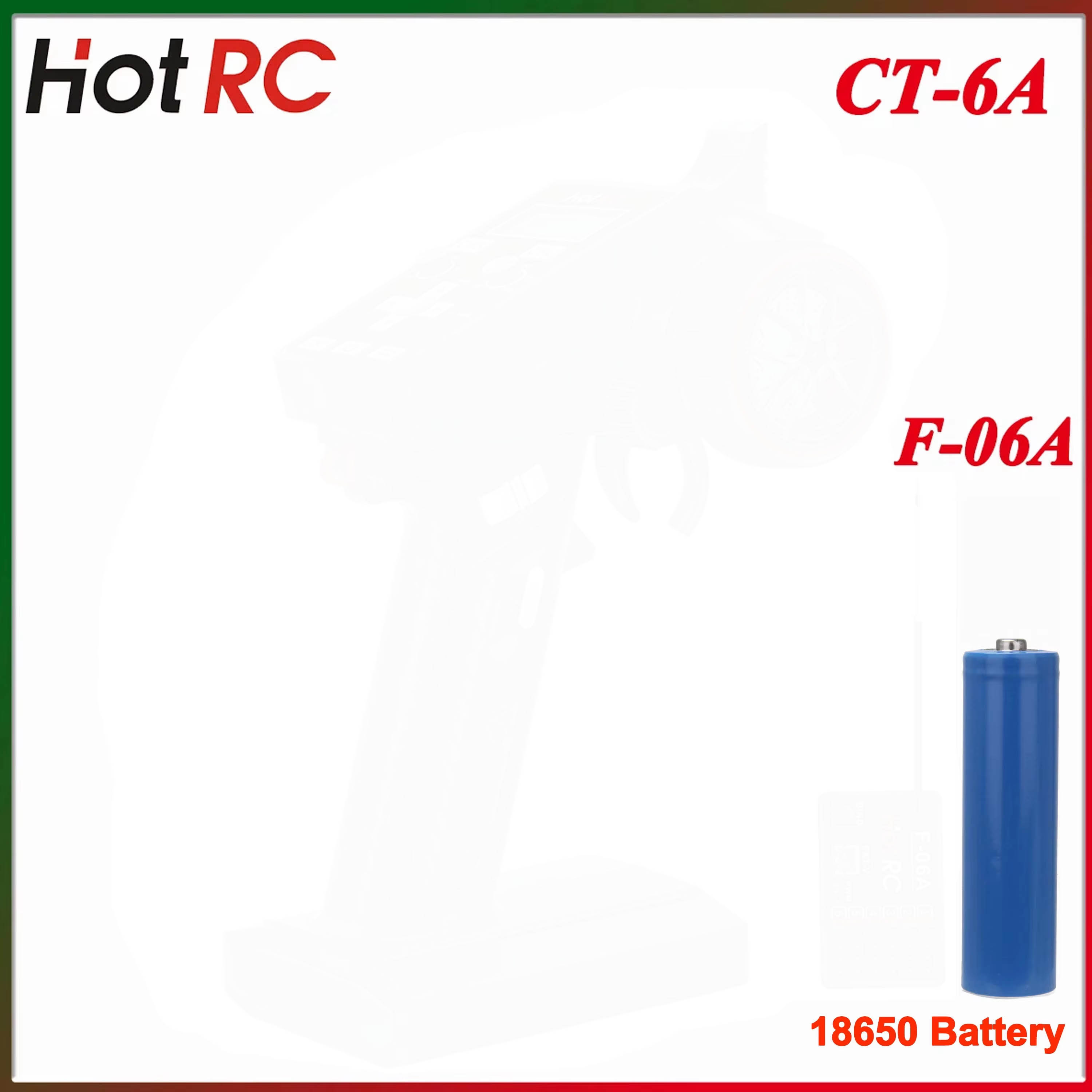 HotRC CT-6A 2.4G 6CH 6 Channel - Drone Rc Receiver And Transmitter avis et prix
