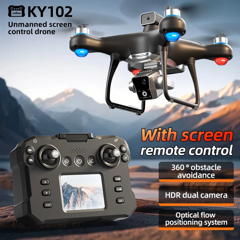 Drones Ky102 4K Dual Camera 4  - Drone Ky102 Rc avis et prix