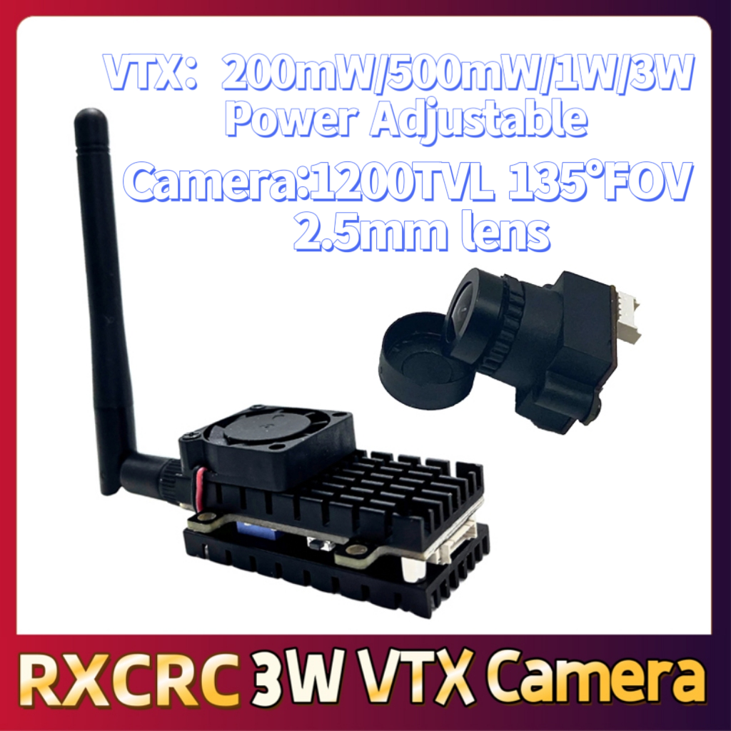 RXCRC 5.8G 3W Video VTX transm - Drone Rc With Camera avis et prix