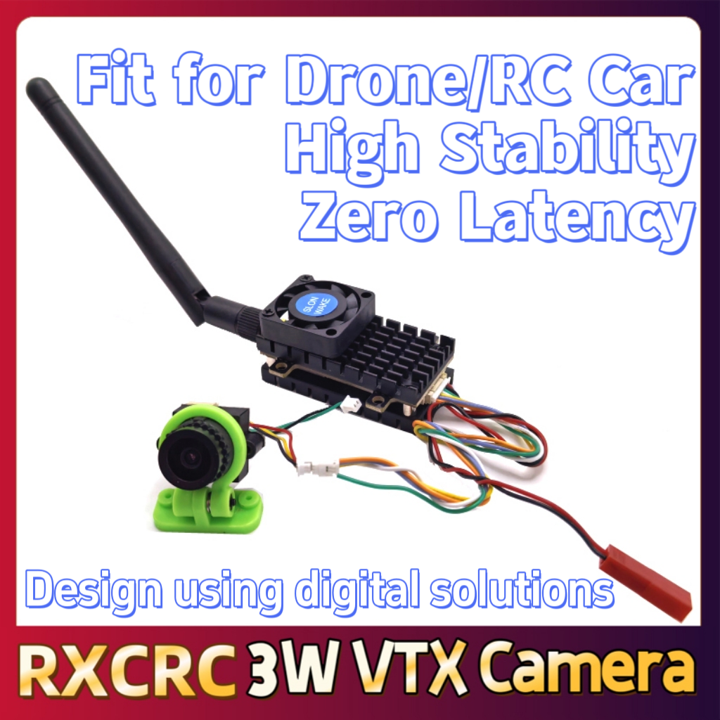 RXCRC 5.8G 3W Video VTX transm - Drone Rc With Camera avis et prix