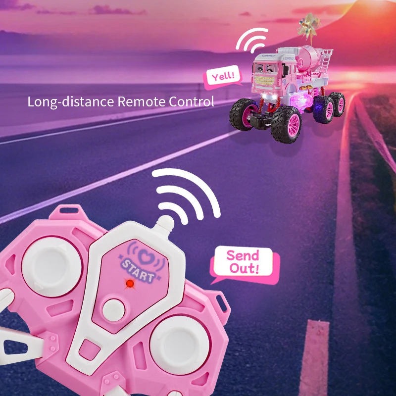Pink 2.4G Remote Control RC Ca - Drone Lidi Rc avis et prix