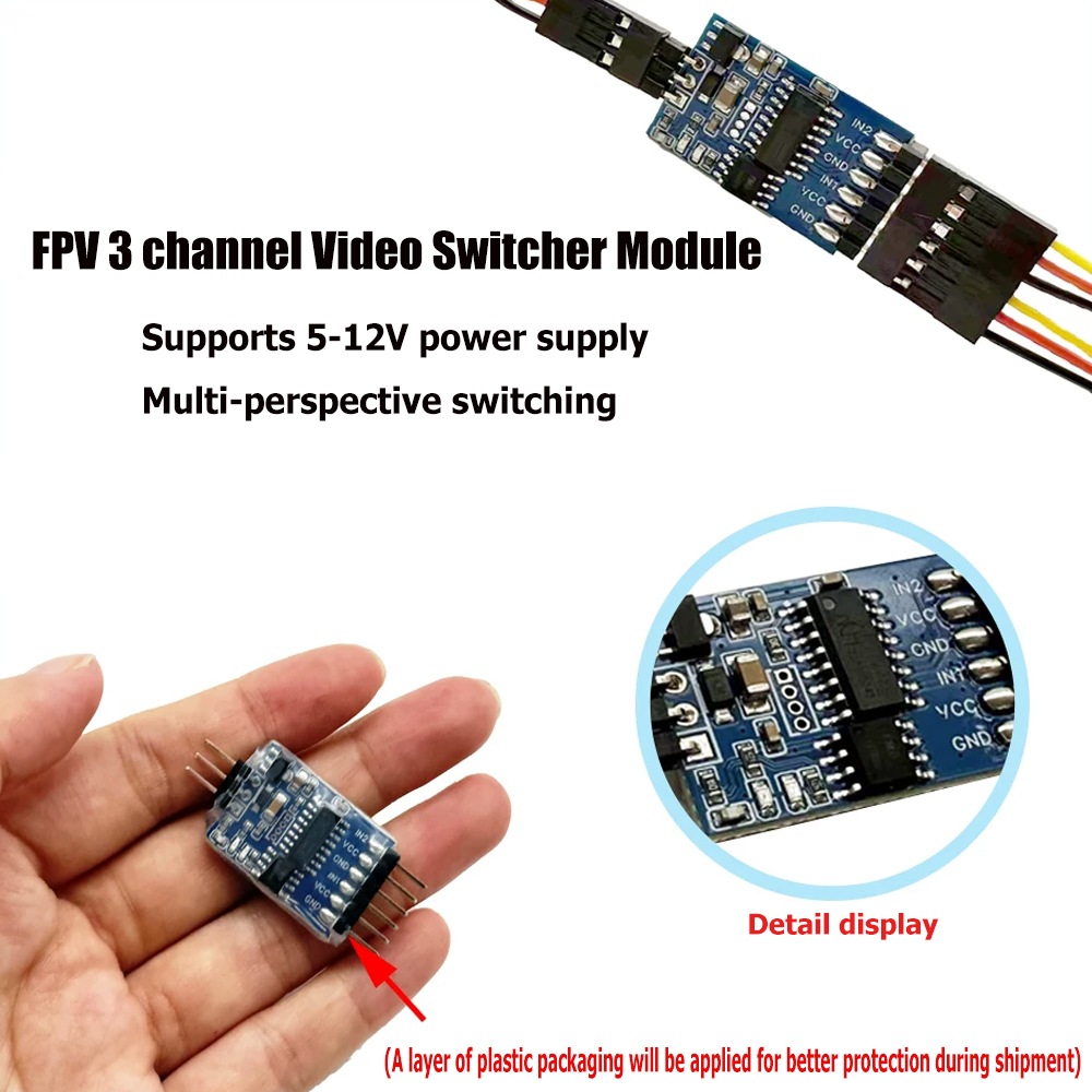 5.8G 3 Channel Video Switcher  - Drone Rc With Camera avis et prix
