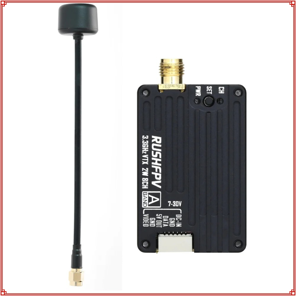 2026 New RUSHFPV 3.3G 2W VTX T - Drone Rc Receiver And Transmitter avis et prix