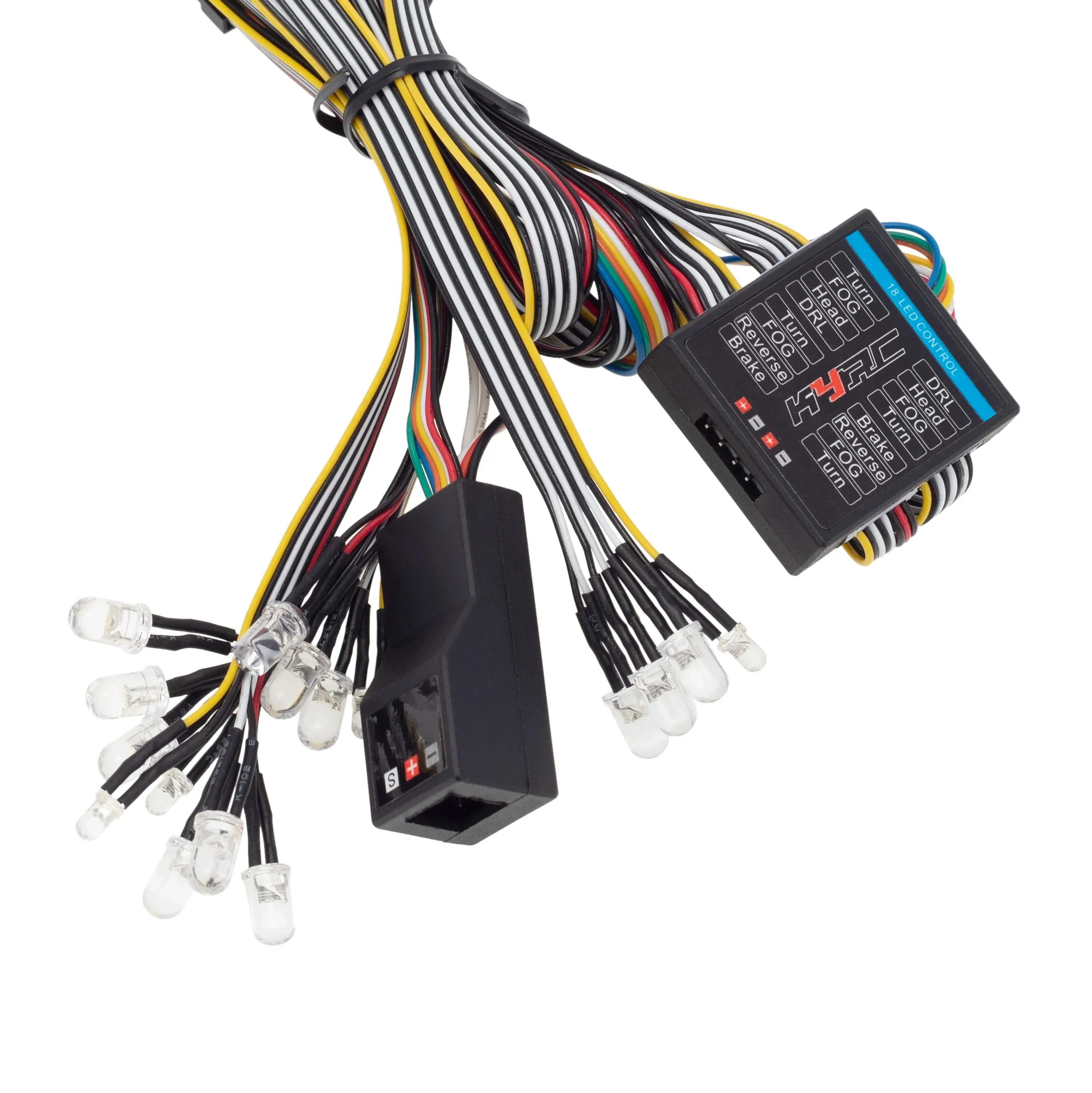 RC Car 1/8 1/10 RC Car 14 LED  - Drone Lidi Rc avis et prix