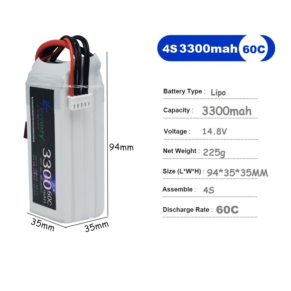 LiPo Rechargeable Battery 4S 3 - Drone Carrera Rc avis et prix