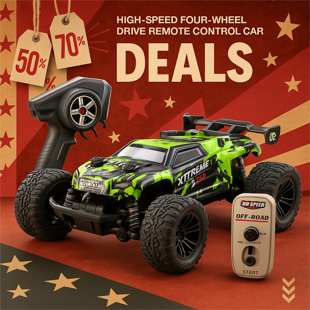 Hot RC High-Speed Off-Road Car - Drone Carrera Rc avis et prix