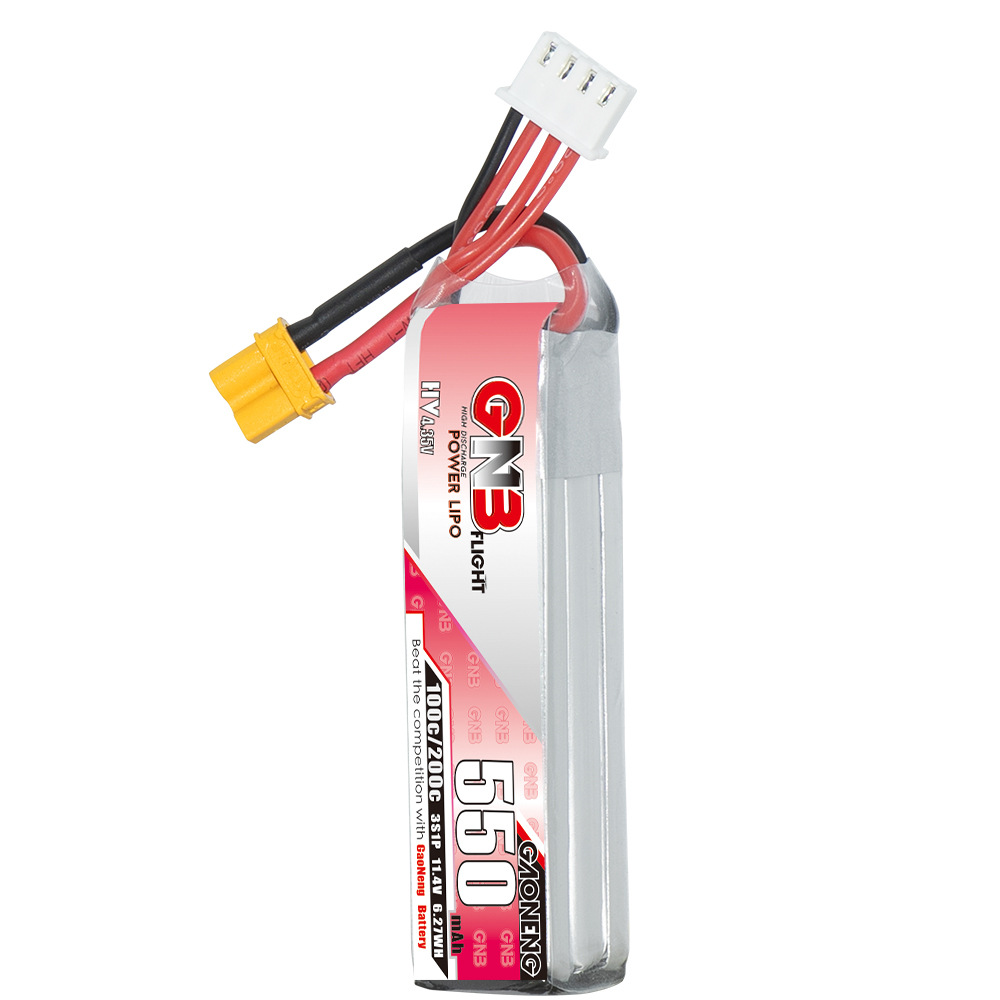 GNB HV 11.4V 550mAh 100C/200C  - Drone Carrera Rc avis et prix