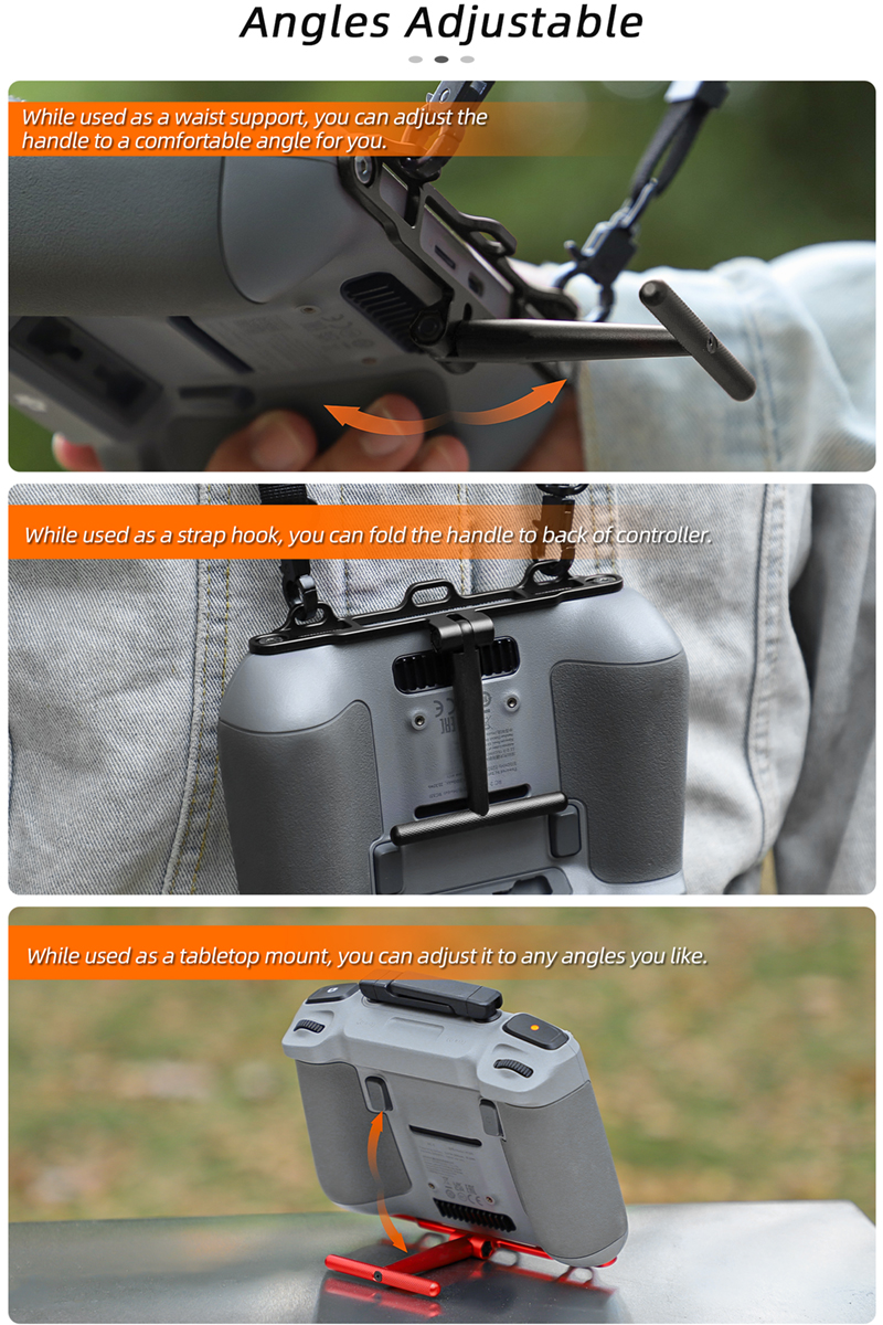 2in1 Handle Stand Bracket Neck - Drone Rc Lanyard avis et prix