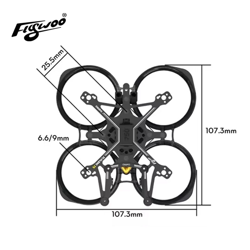 Flywoo Flylens 75 Frame Kit 1. - Fpv Racing Motor avis et prix