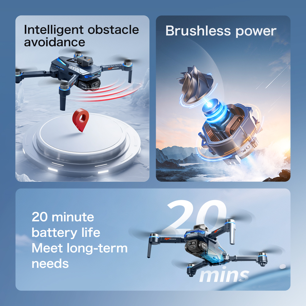 New Hot Sale GT8 Drone 4K Prof - Drone Top Rc avis et prix