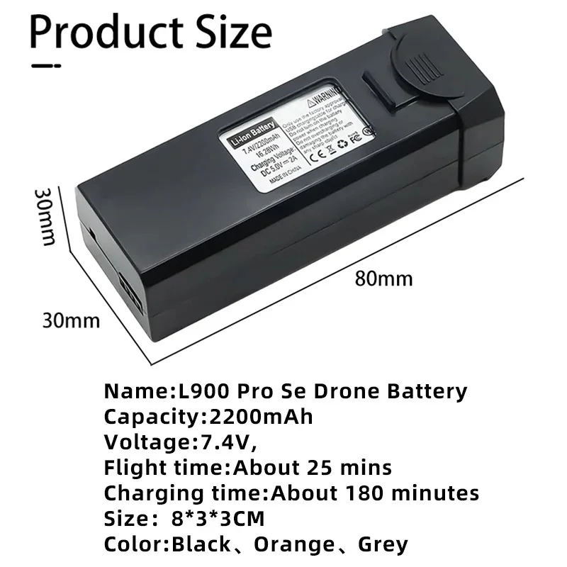 Battery L900 PRO SE Max Drone  - Lyzrc Drone avis et prix