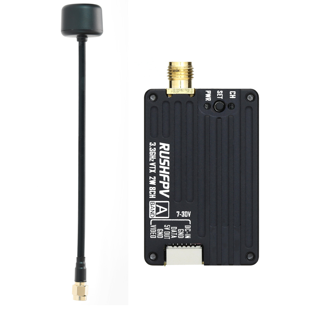 RUSHFPV 3.3G 2W VTX Transmitte - Drone Rc Receiver And Transmitter avis et prix