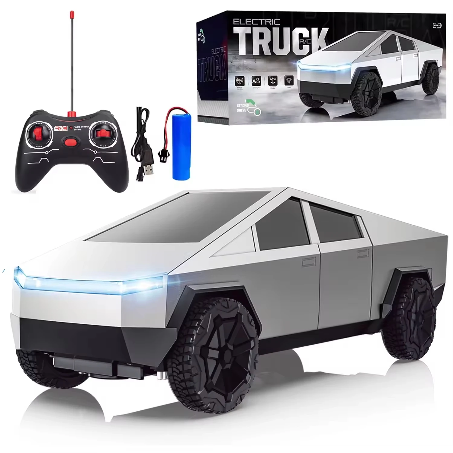 1:24 RC Cybertruck Pickup 4WD  - Drone Lidi Rc avis et prix