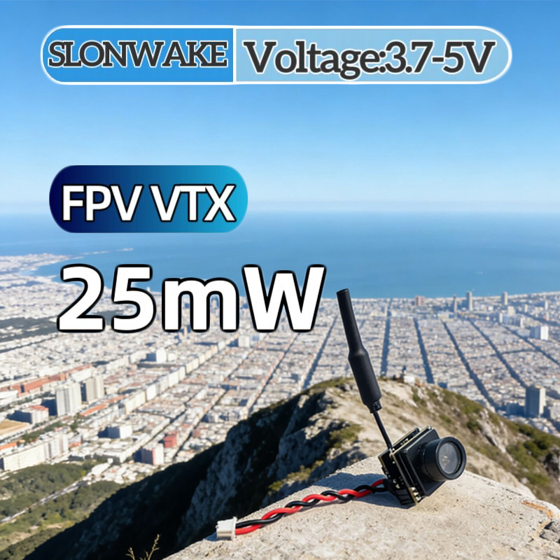 SLONWAKE FPV 25mW power simula - Drone Rc With Camera avis et prix