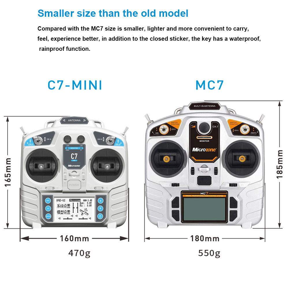 MicroZone MC7 Controller C7 MI - Drone Rc Receiver And Transmitter avis et prix