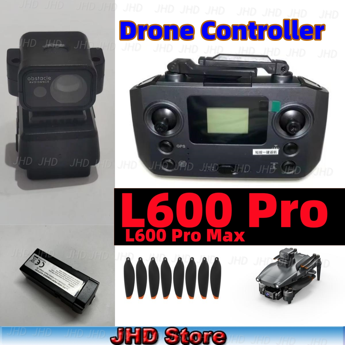 JHD L600 PRO Drone RC Quadcopt - Lyzrc Drone avis et prix