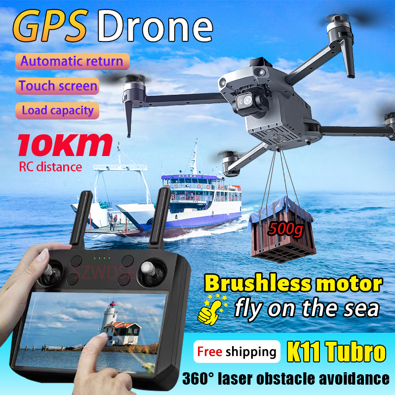 K11 Tubro Dual Camera GPS Dron - Drone Top Rc avis et prix