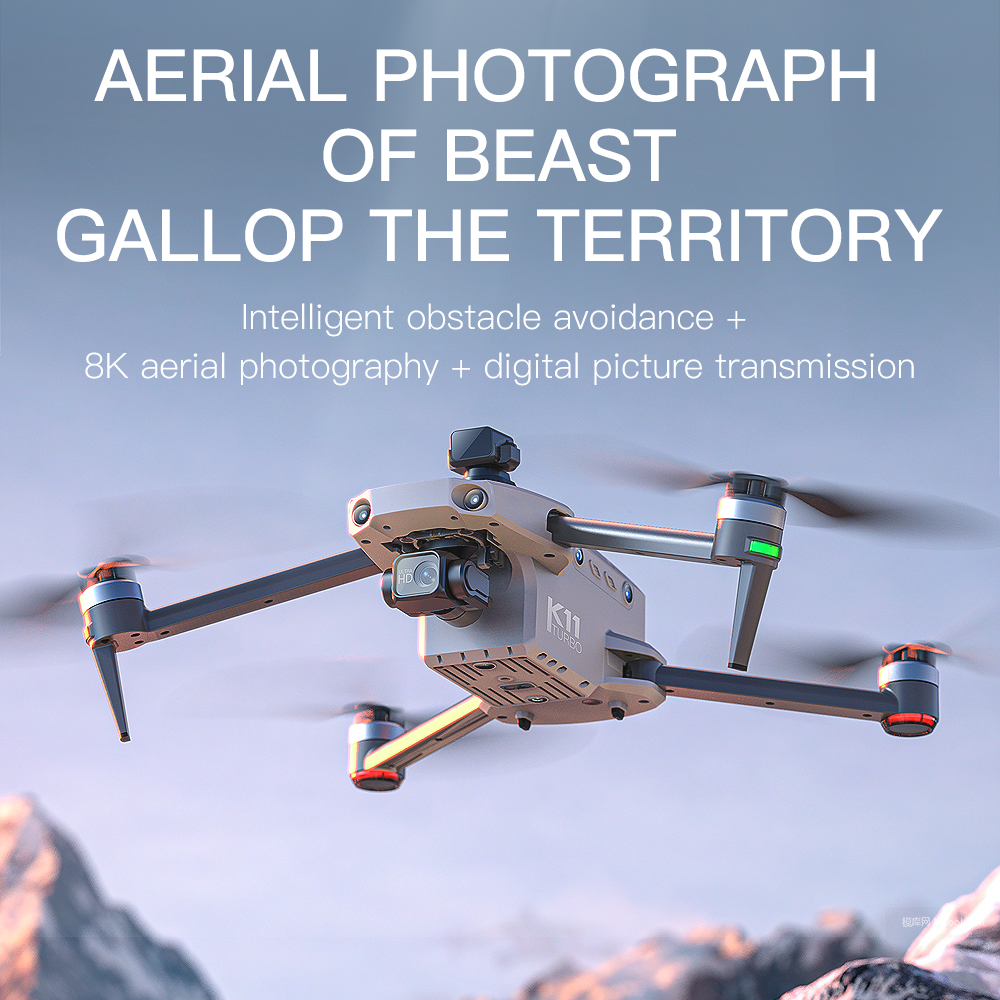 K11 Tubro Dual Camera GPS Dron - Drone Top Rc avis et prix