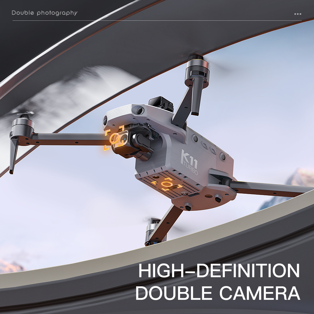 K11 Tubro Dual Camera GPS Dron - Drone Top Rc avis et prix