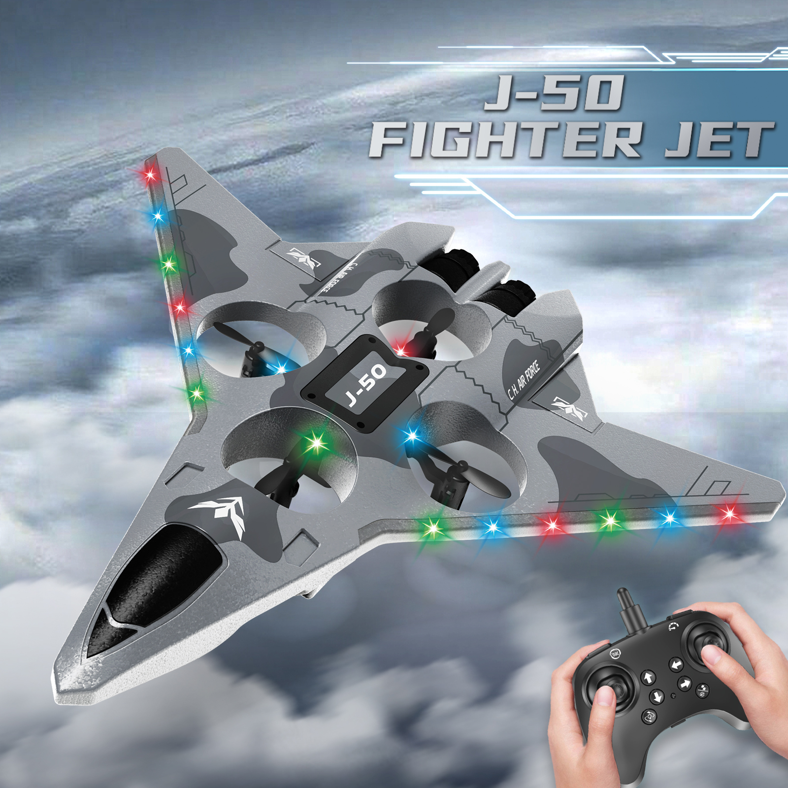 Drop-Proof RC Fighter Jet Dron - Drone Rc Fighter Jet avis et prix