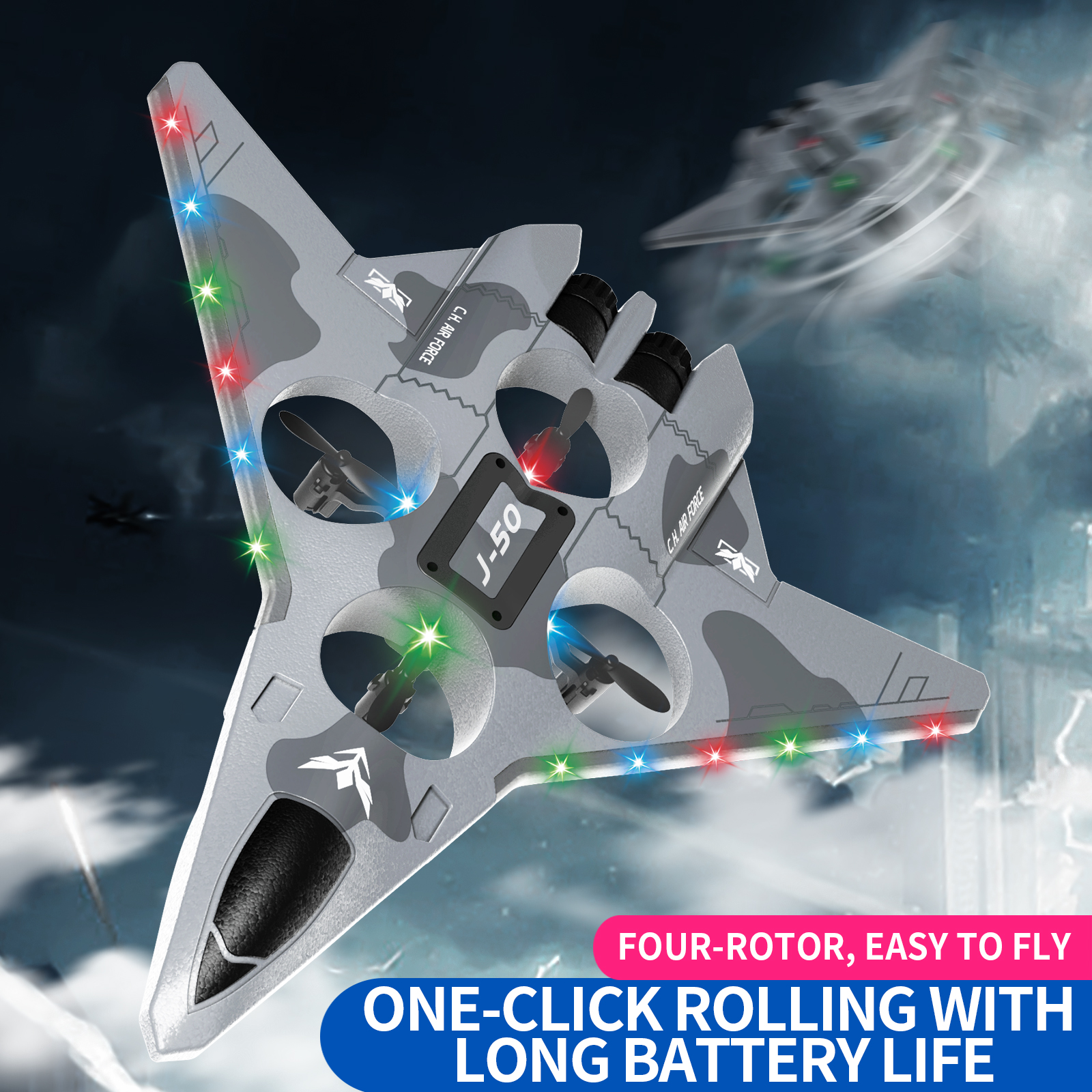 Drop-Proof RC Fighter Jet Dron - Drone Rc Fighter Jet avis et prix