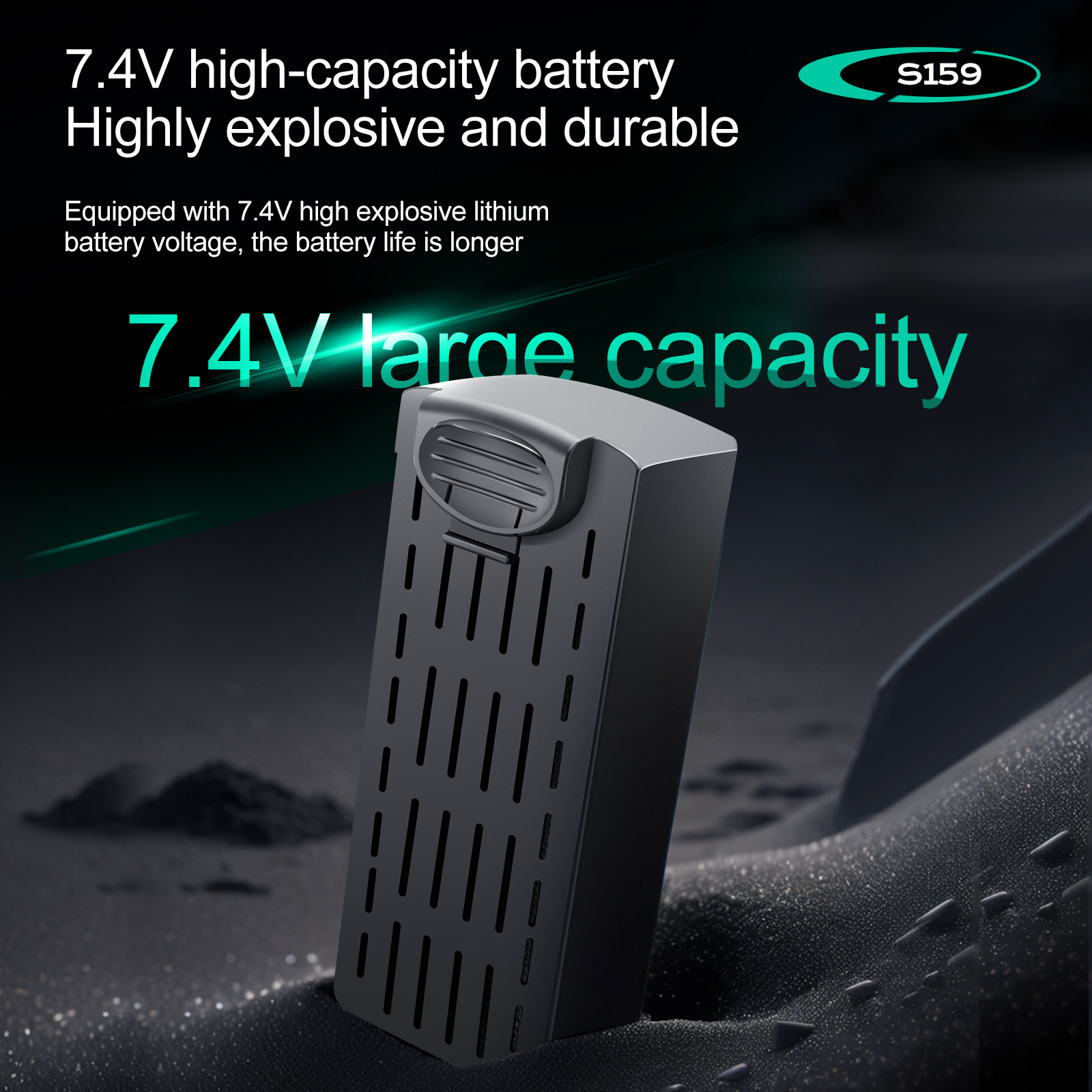 S159 Battery 7.4V 2200mAH S159 - Lyzrc Drone avis et prix