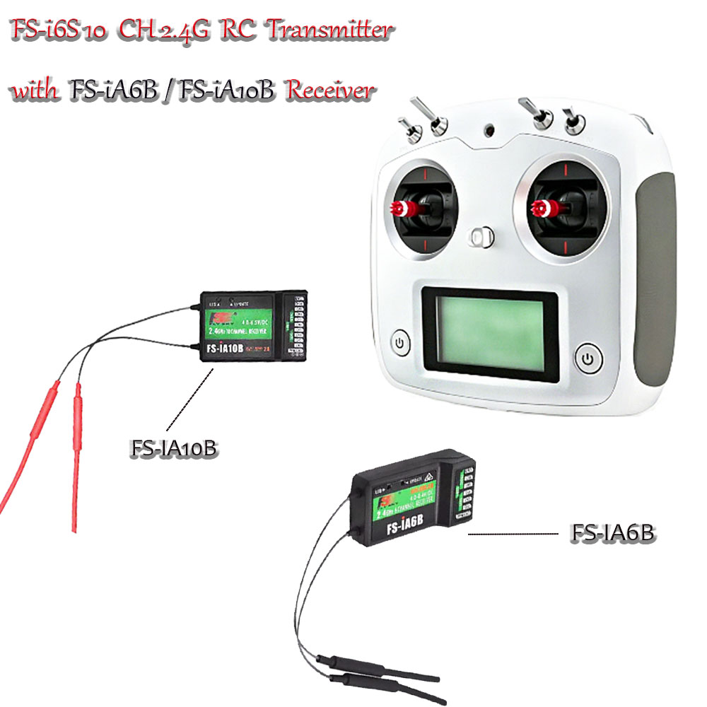 FLYSKY FS-i6S 10CH 2.4G Radio  - Drone Rc Receiver And Transmitter avis et prix