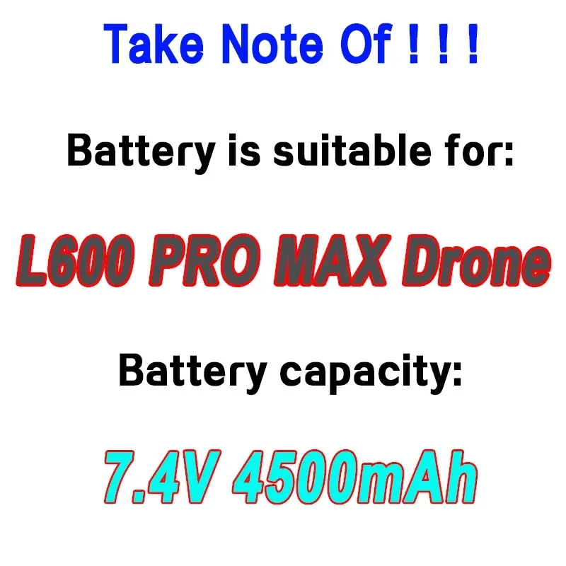7.4v 4500mah L600 Pro Max Dron - Lyzrc Drone avis et prix