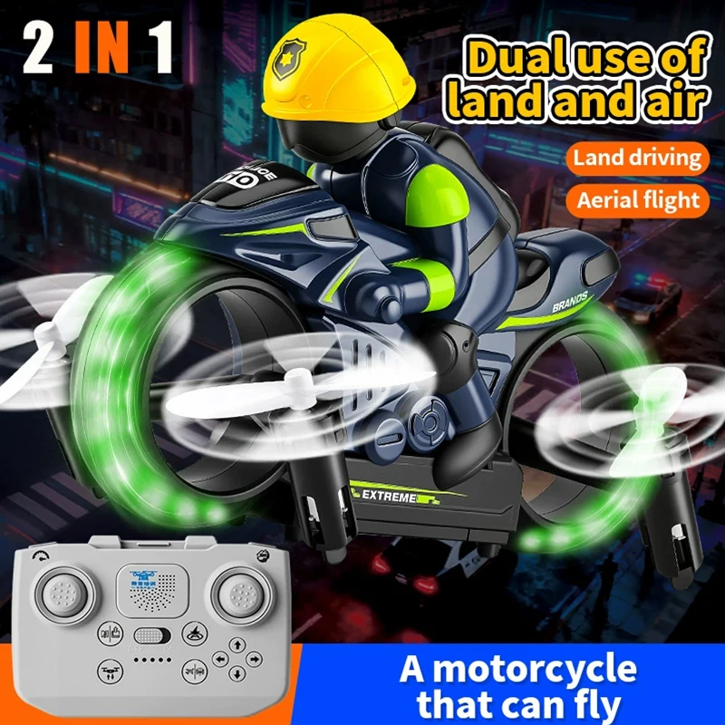 2IN1 Rc car and Rc drone Land  - Drone Vs Rc Helicopter avis et prix