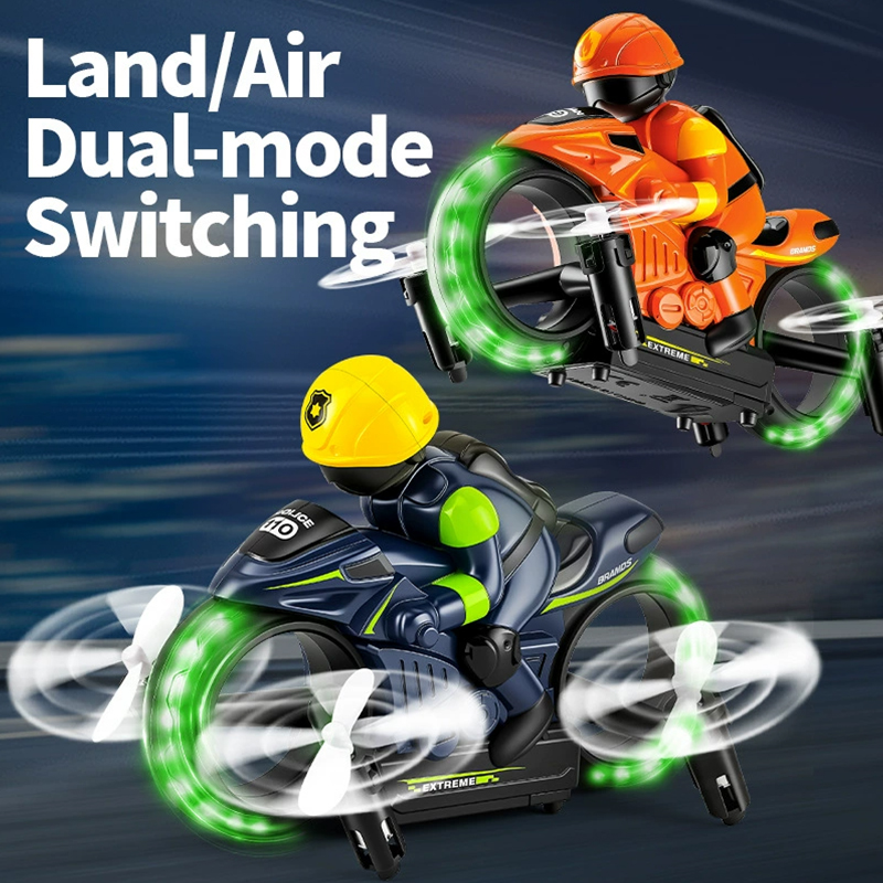 2IN1 Rc car and Rc drone Land  - Drone Vs Rc Helicopter avis et prix