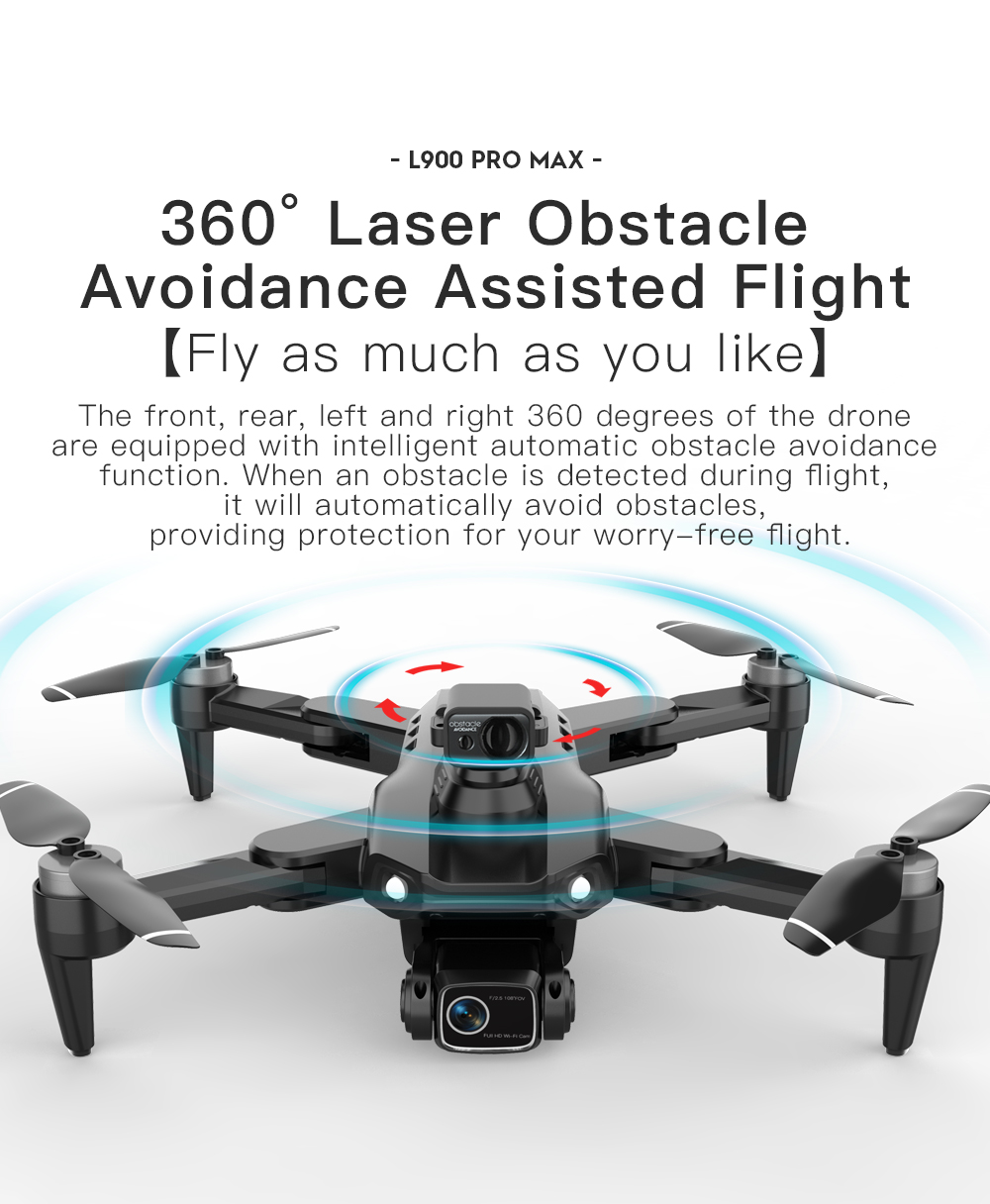 LYZRC L900 PRO MAX Laser obsta - Lyzrc Drone avis et prix