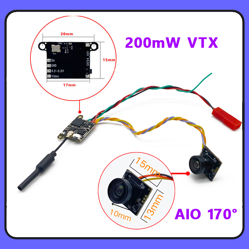 SLONWAKE 5.8G 1200TVL FPV Came - Drone Rc With Camera avis et prix