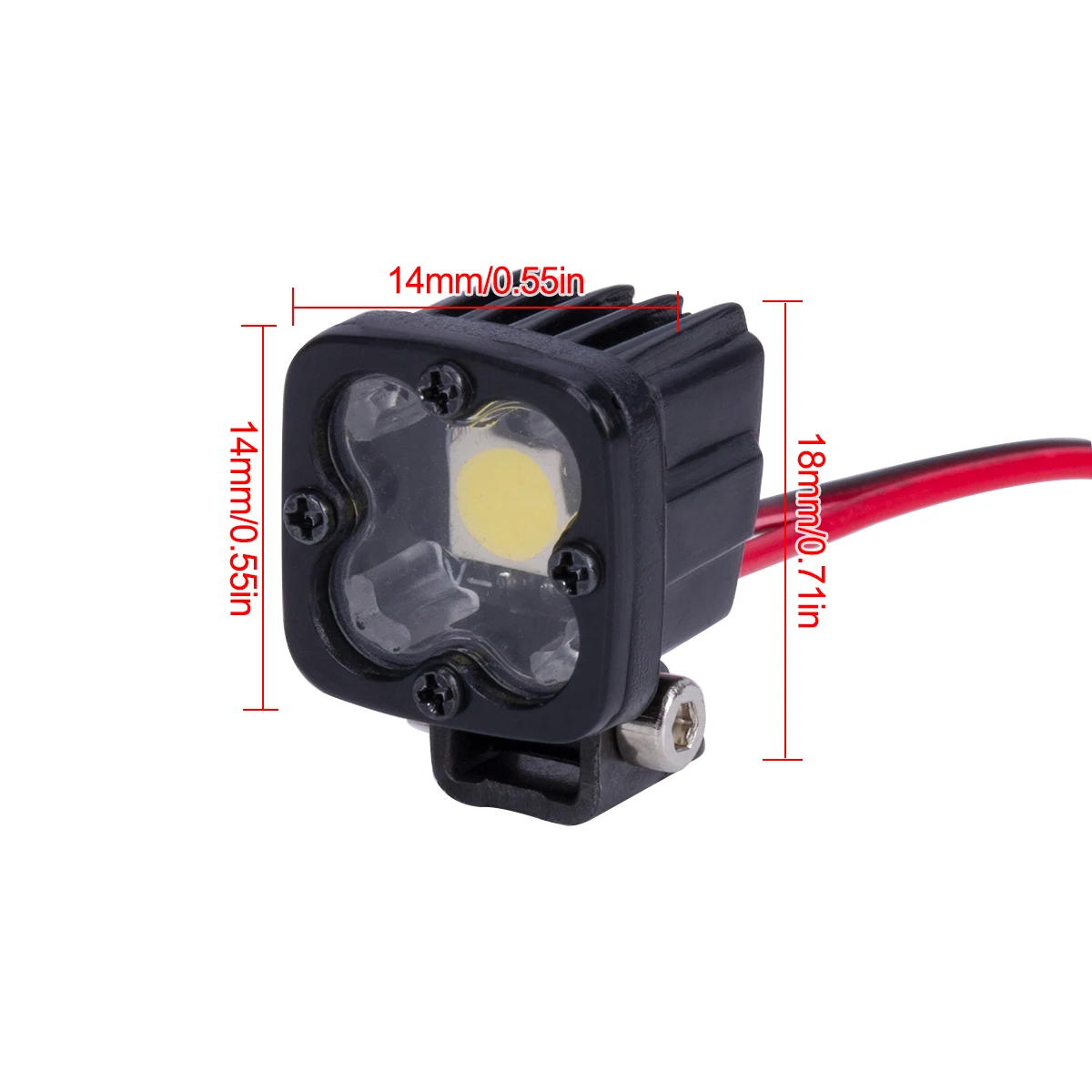 RC Car Square Bright LED Top L - Drone Lidi Rc avis et prix