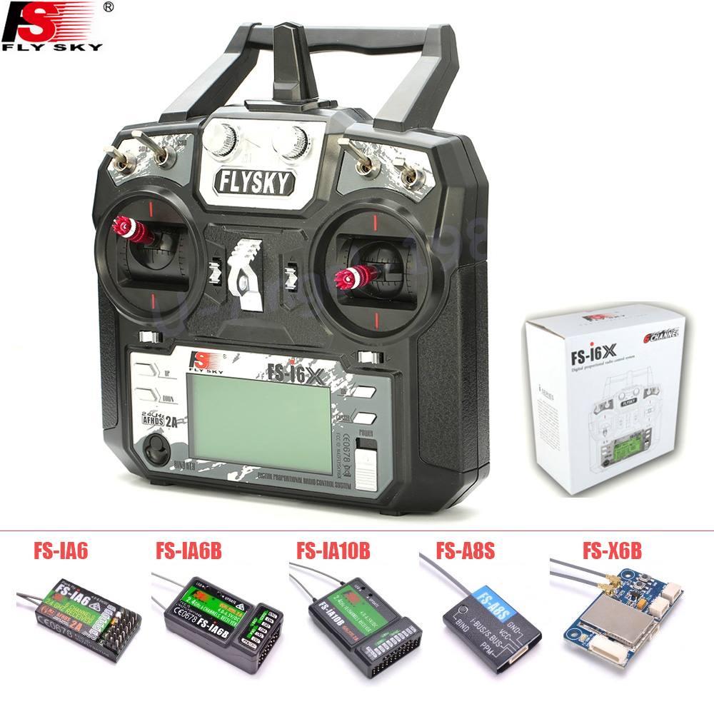 FLYSKY FS-i6X FS i6X 10CH 2.4G - Drone Rc Receiver And Transmitter avis et prix