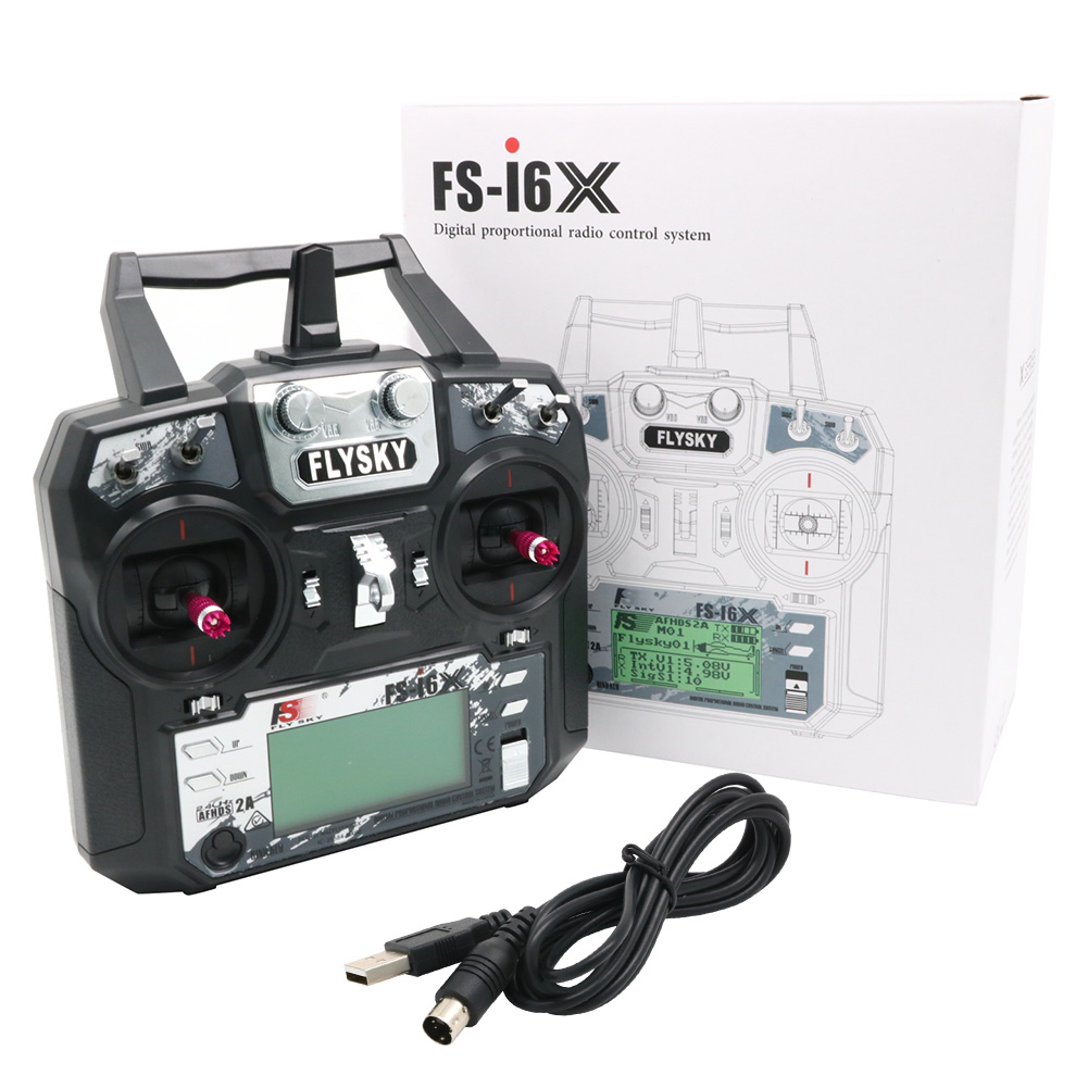 FLYSKY FS-i6X FS i6X 10CH 2.4G - Drone Rc Receiver And Transmitter avis et prix