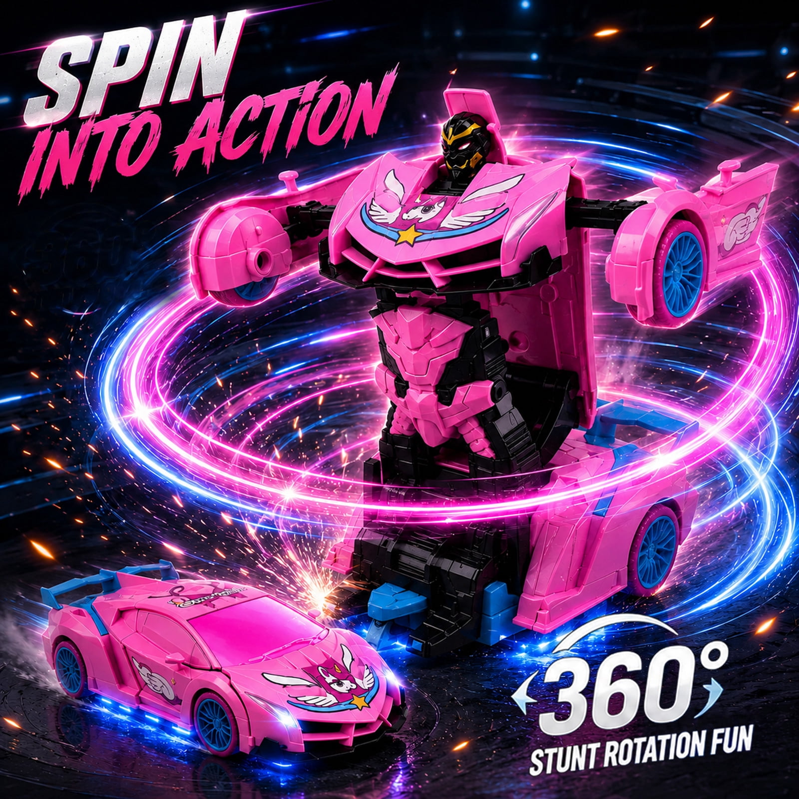 Unicorn RC Transforming Robot  - Drone Lidi Rc avis et prix