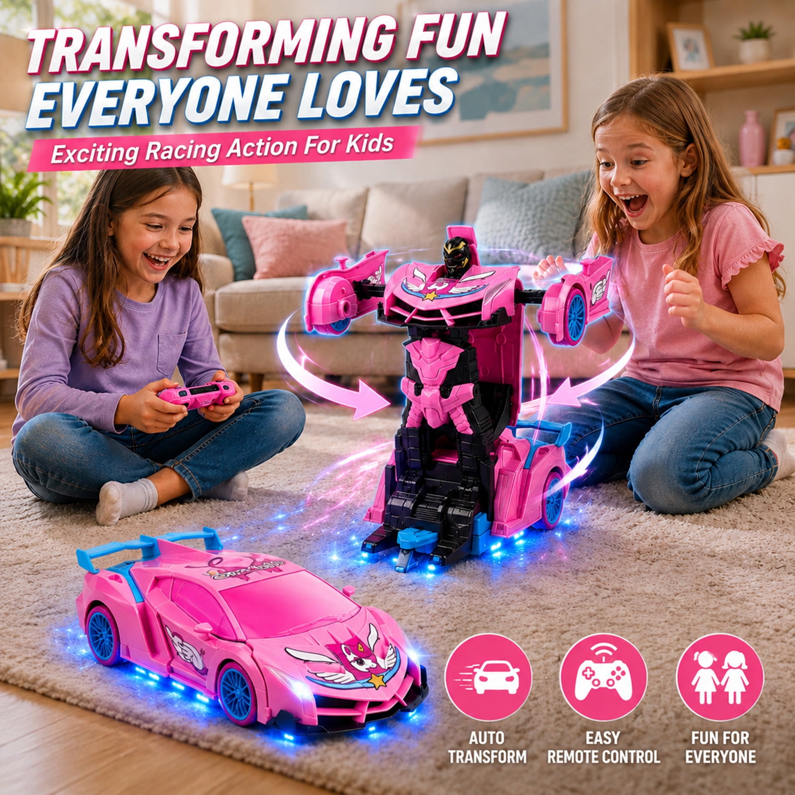 Unicorn RC Transforming Robot  - Drone Lidi Rc avis et prix