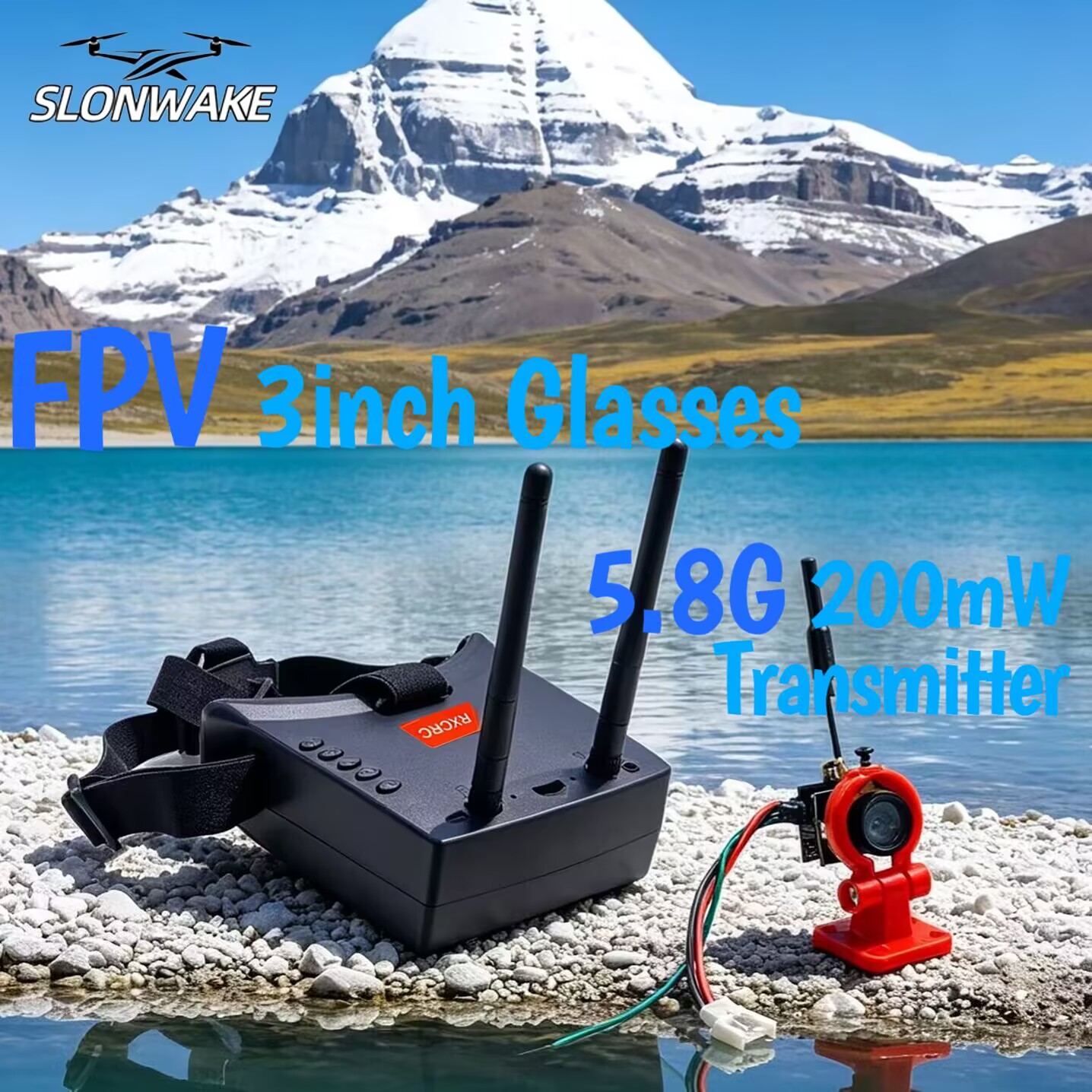 SLONWAKE 5.8G Analog VTX Trans - Drone Rc With Camera avis et prix