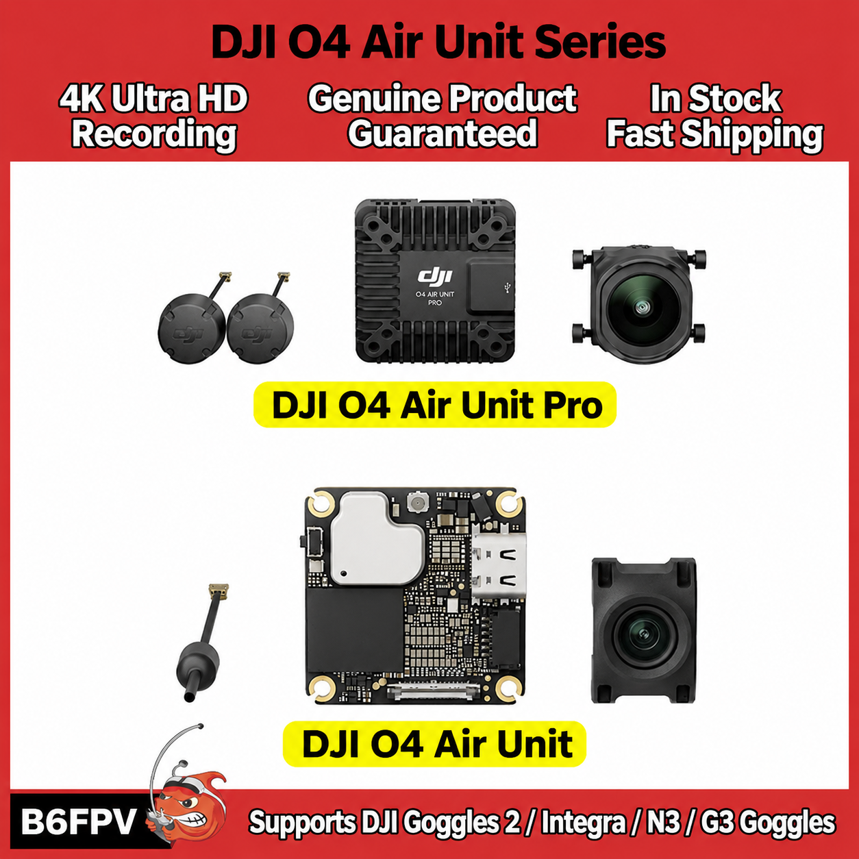 DJI O4 Air Unit Series Flagshi - Drone Rc Control avis et prix